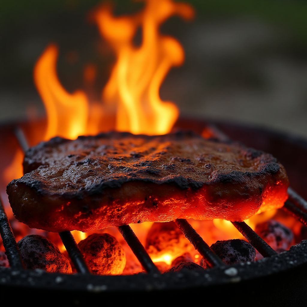 Fuego de parrilla